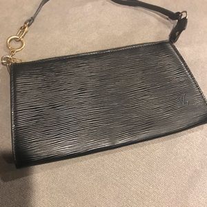 Louis Vuitton Pochette Black epi